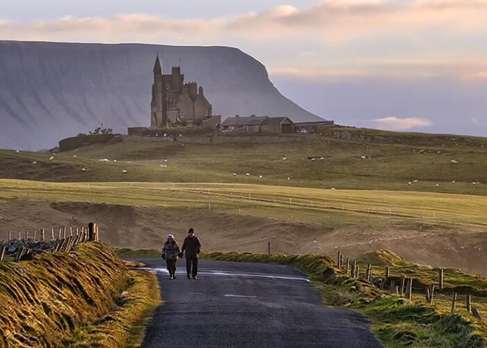 Castle Classiebawn Viewpoint